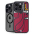 NBA Miami Heat Large Logo iPhone 15 Pro Kickstand Case